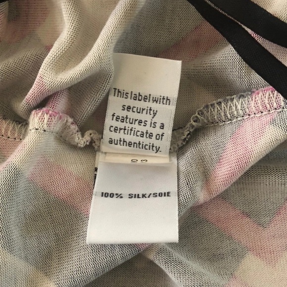 DVF Diane von Furstenberg New Julian Two Navy Pink Diamond Wrap Dress - Picture 13 of 15